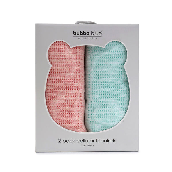 Nordic Swaddle & Cuddle Bundle Coral/Tiffany