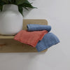 Nordic 3pk Wash Cloths Denim/Clay