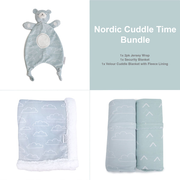 Nordic Cuddle Time Bundle Dusty Sky/Mint