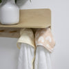 Nordic 2pk Hooded Towel Vanilla/Latte