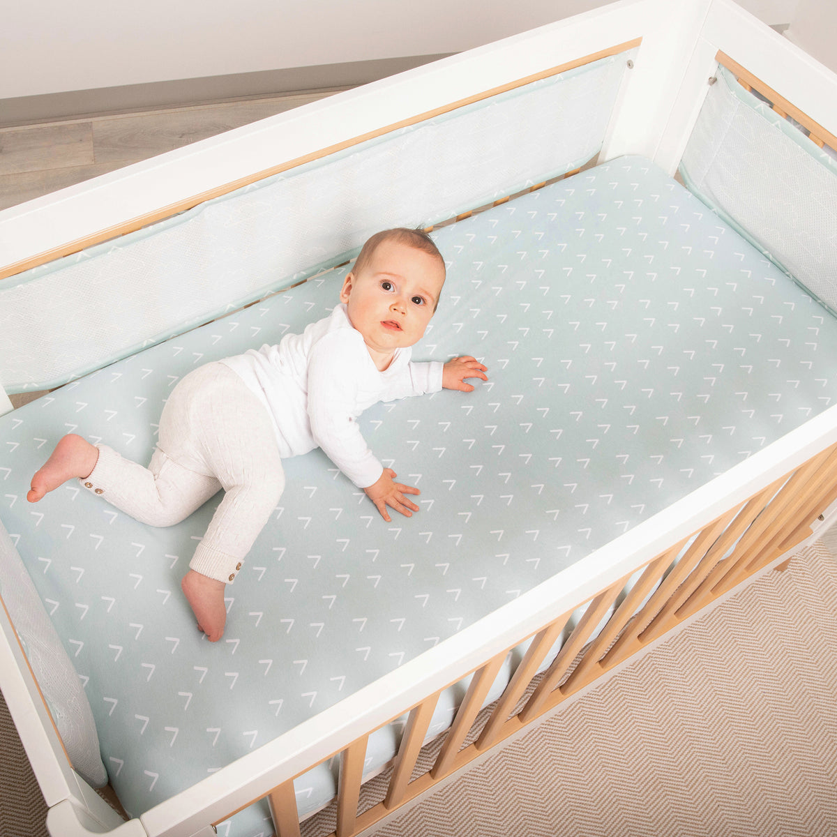 Cot Bumpers and Cot Protection | Cot Liners, breathable | Bubba Blue ...