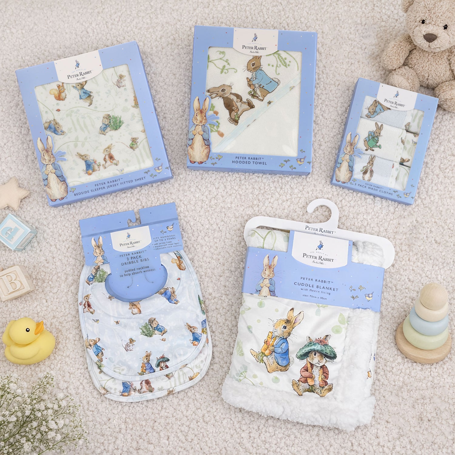Peter Rabbit & Benjamin Bunny Bundle - Co Sleeper/Bedside Sleeper