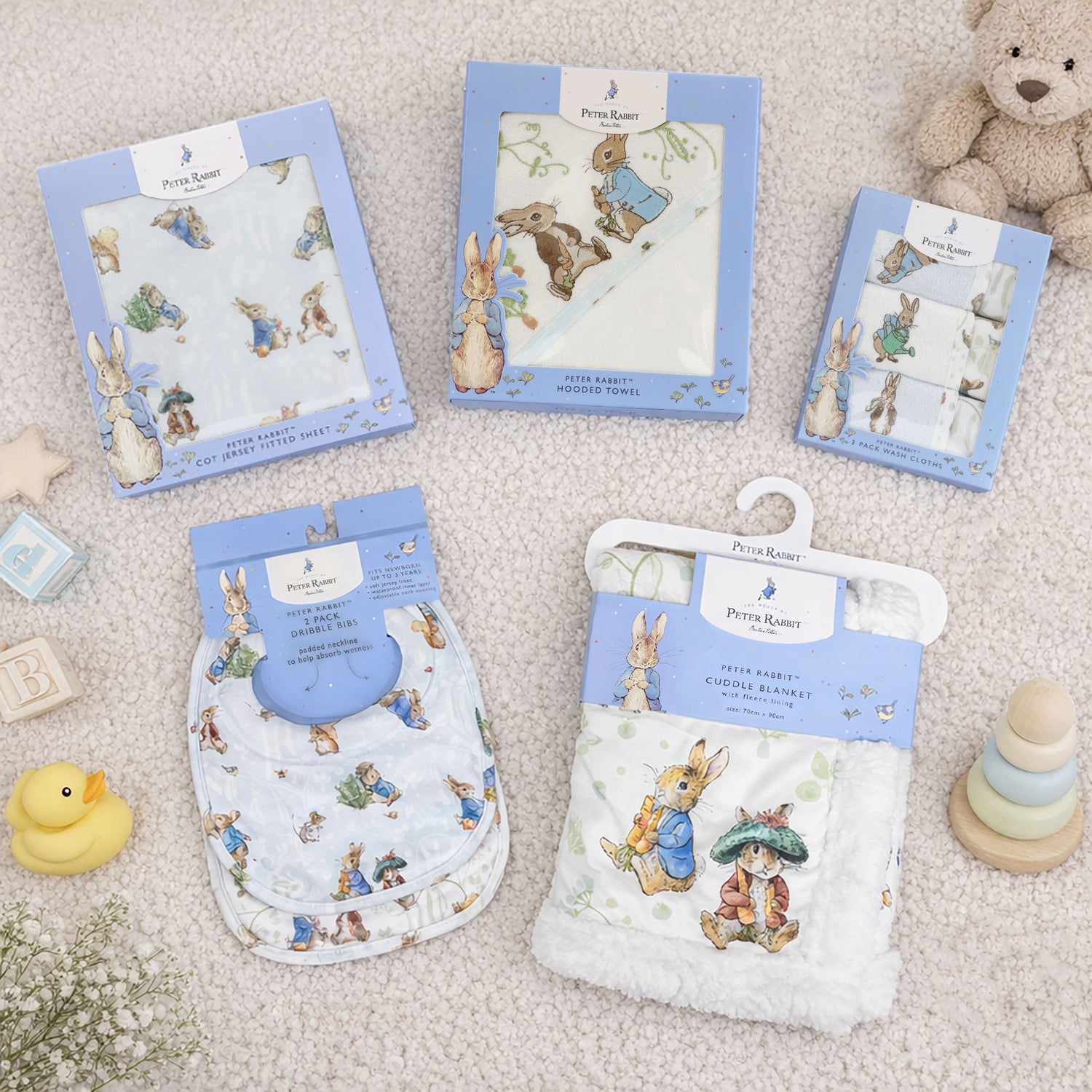 Peter Rabbit & Benjamin Bunny Bundle - Cot
