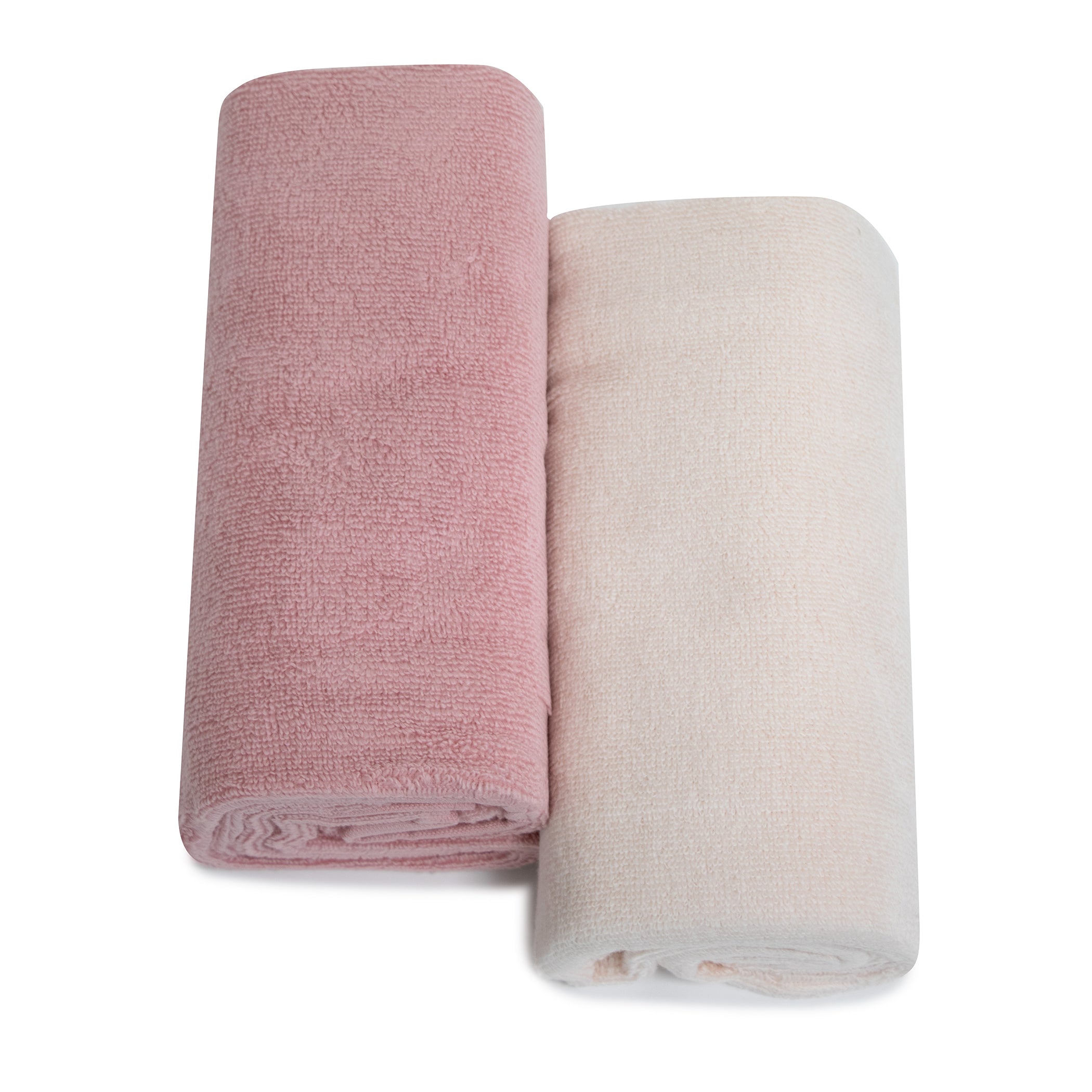 Nordic 2pk Bath Towel Dusty Berry/Rose