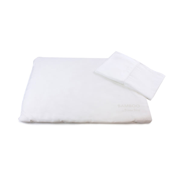 Bamboo White Bassinet Pillow (includes pillowcase) - Bubba Blue Australia