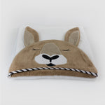 Aussie Animals 'Kangaroo' Novelty Hooded Bath Towel - Bubba Blue Australia