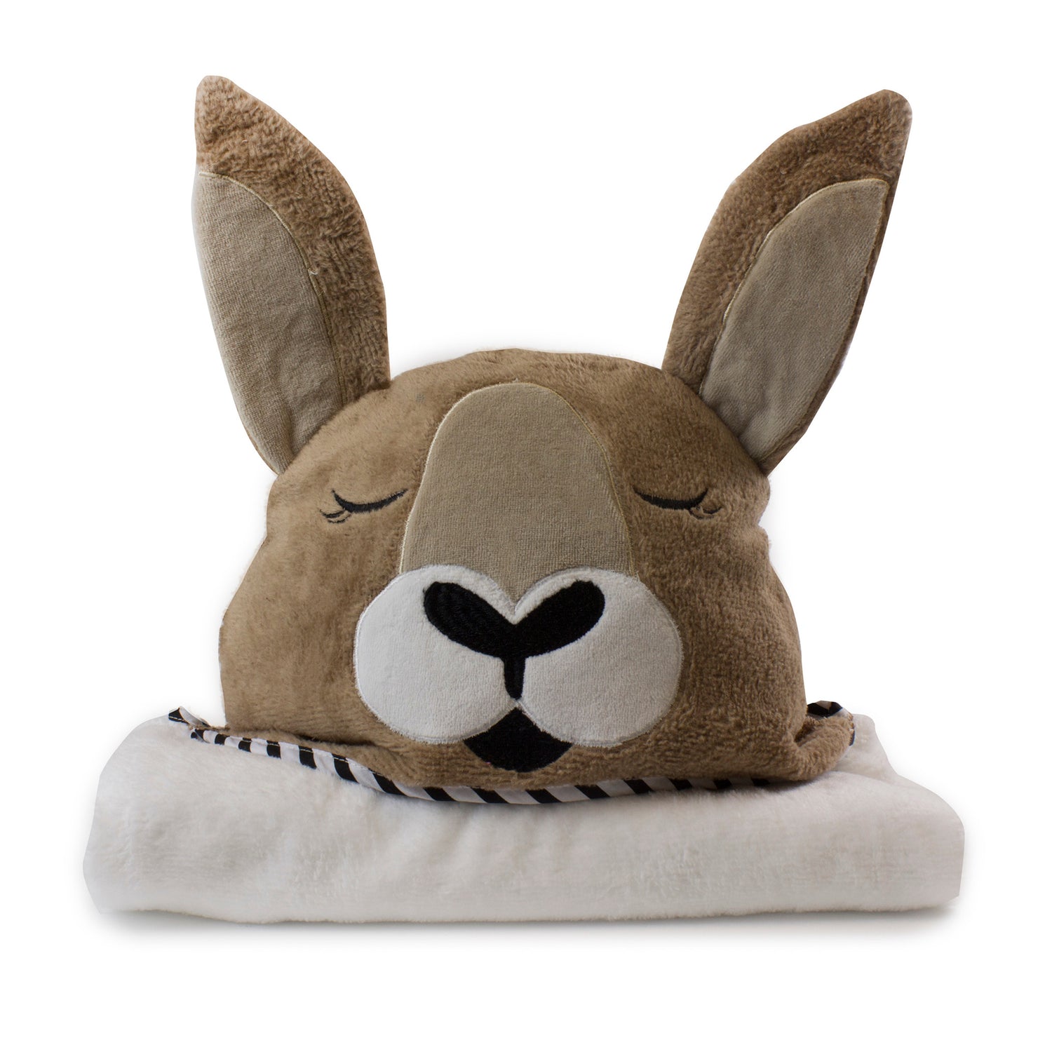 Aussie Animals 'Kangaroo' Novelty Hooded Bath Towel - Bubba Blue Australia