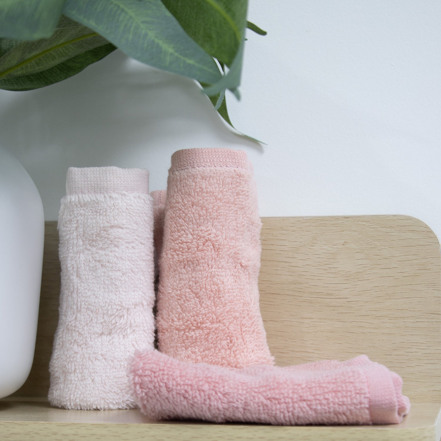 Terrazzo 3pk Baby Face Washers - Rose
