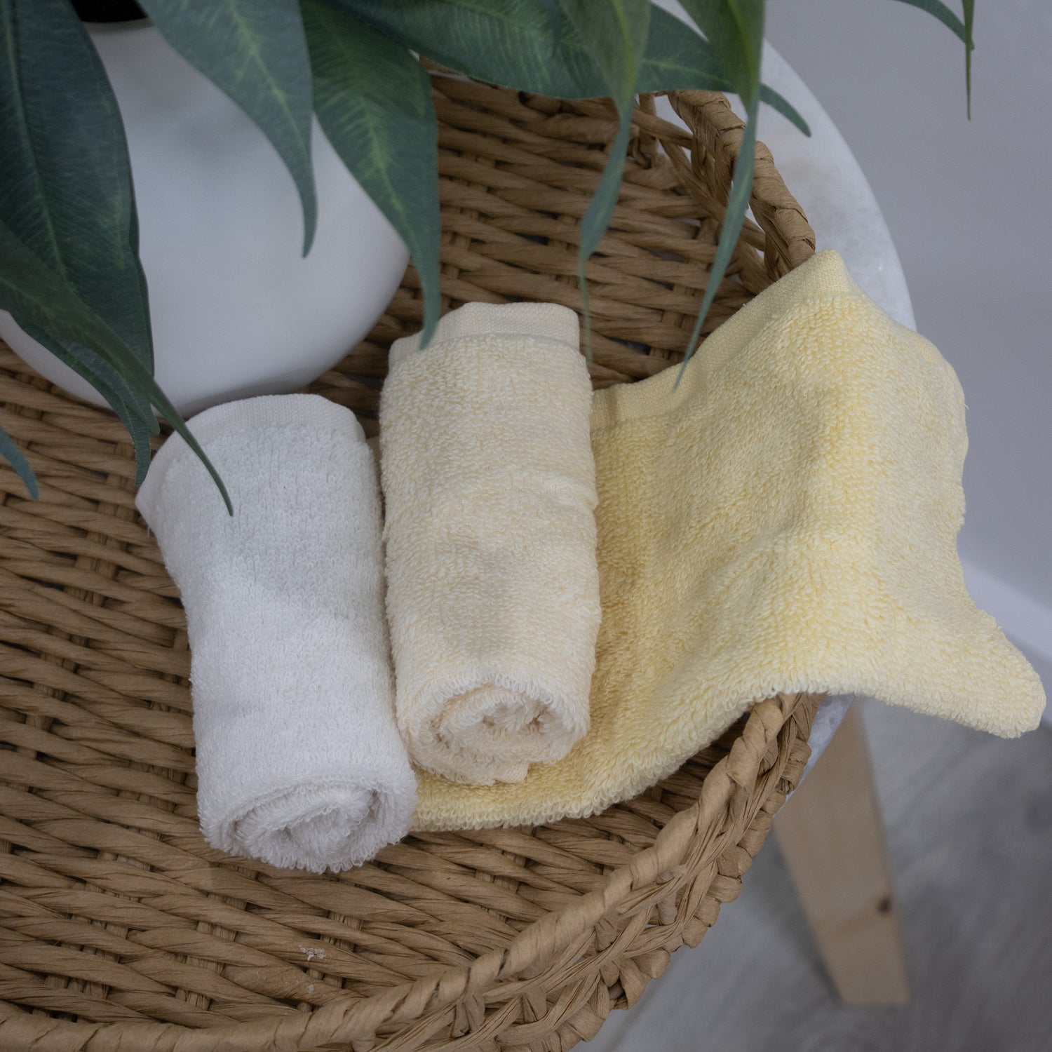 Terrazzo 3pk Baby Face Washers - Neutral