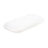 Terrazzo 2pk Bassinet/Cradle Fitted Sheet White/Wheat