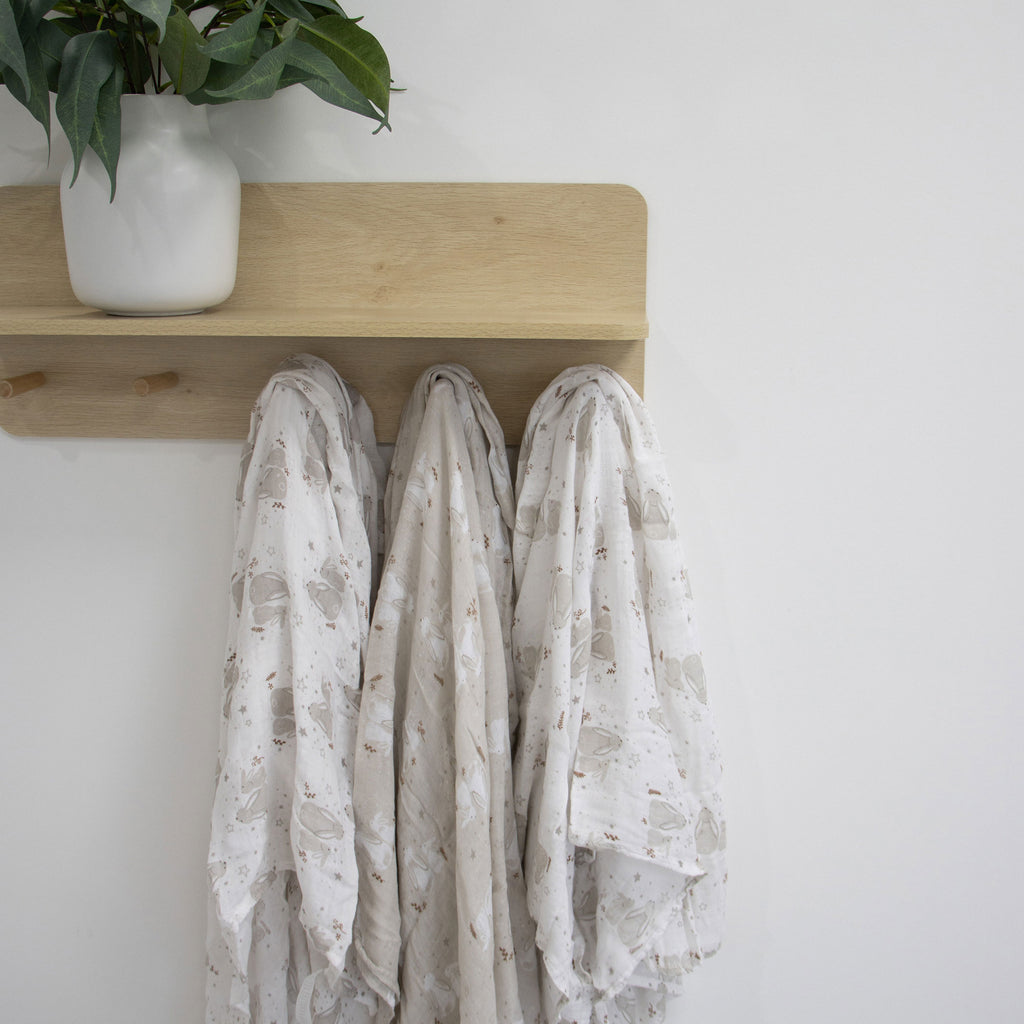 Large muslin swaddles, swaddle blankets & wraps online Bubba Blue