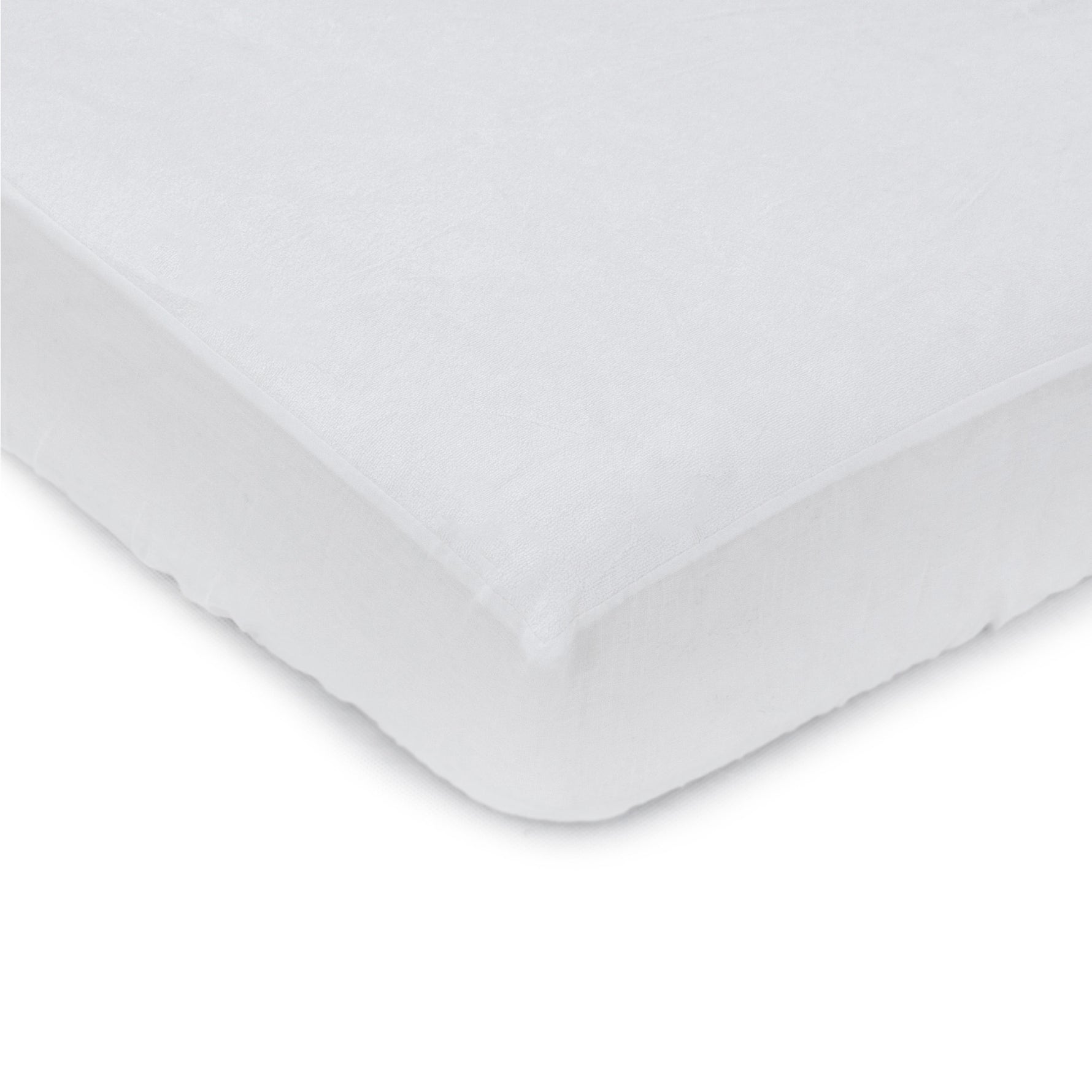 Bamboo White Standard Cot Waterproof Mattress Protector – Bubba