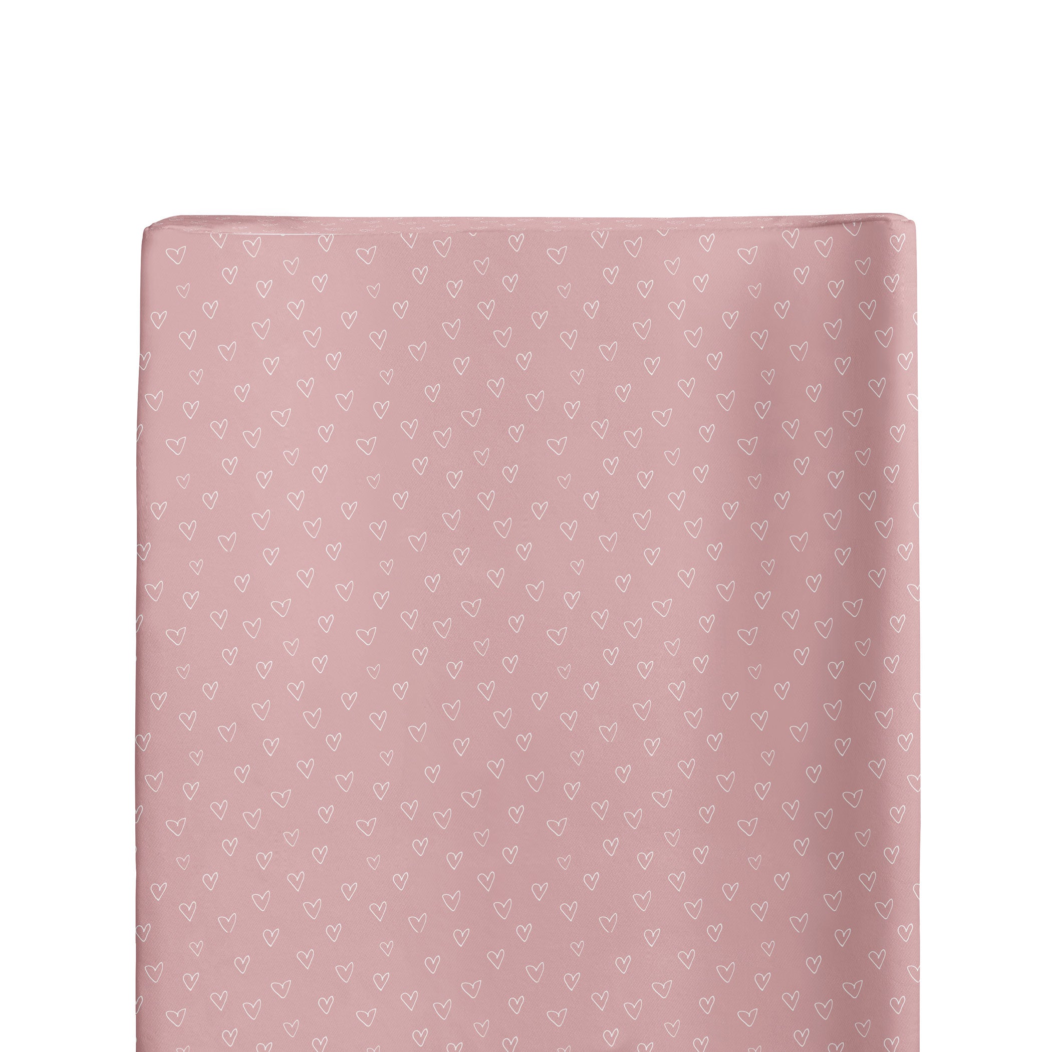 Nordic 2pk Waterproof Change Pad Covers Dusty Berry/Rose