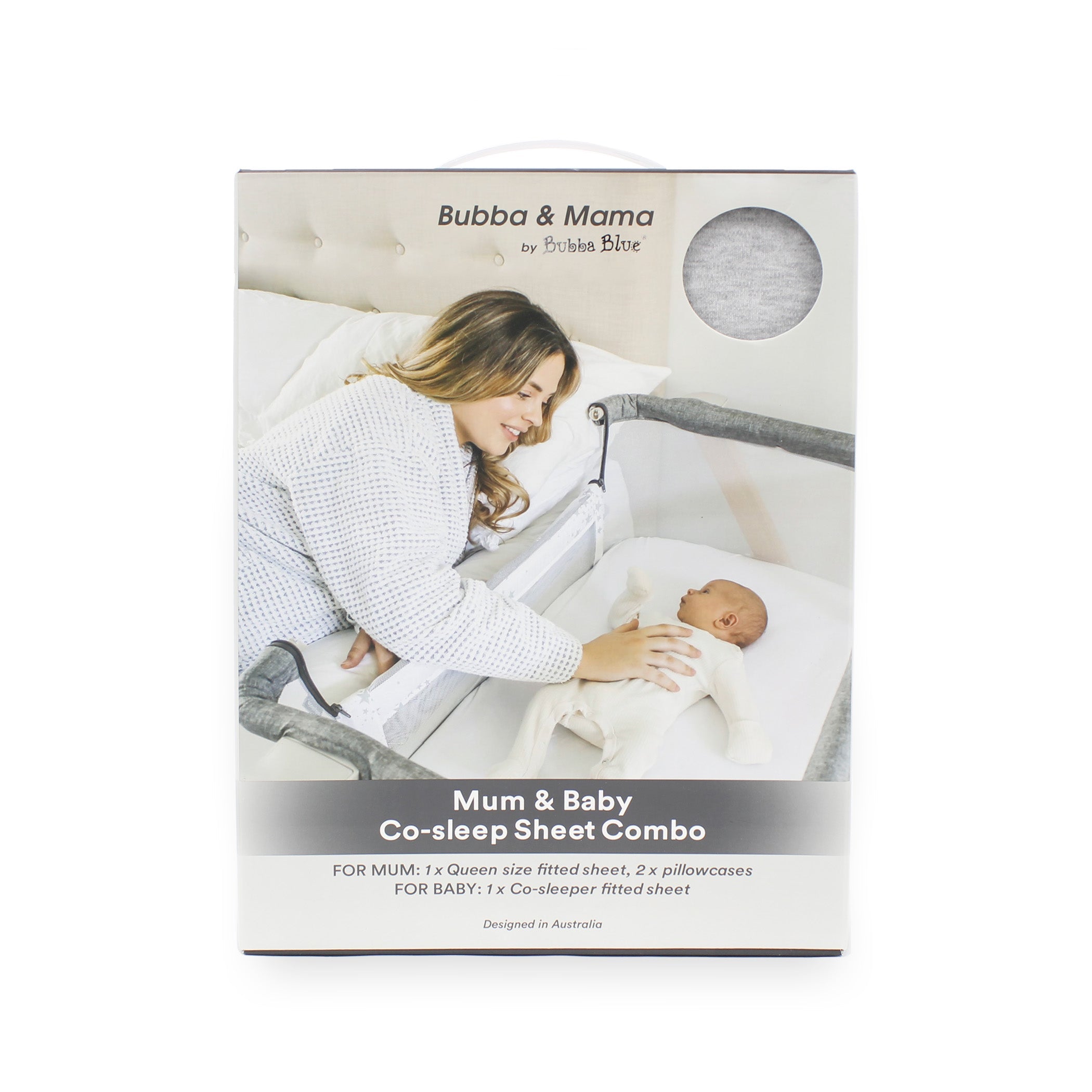 Mum & Baby Co-sleep Sheet Combo - Queen Bed