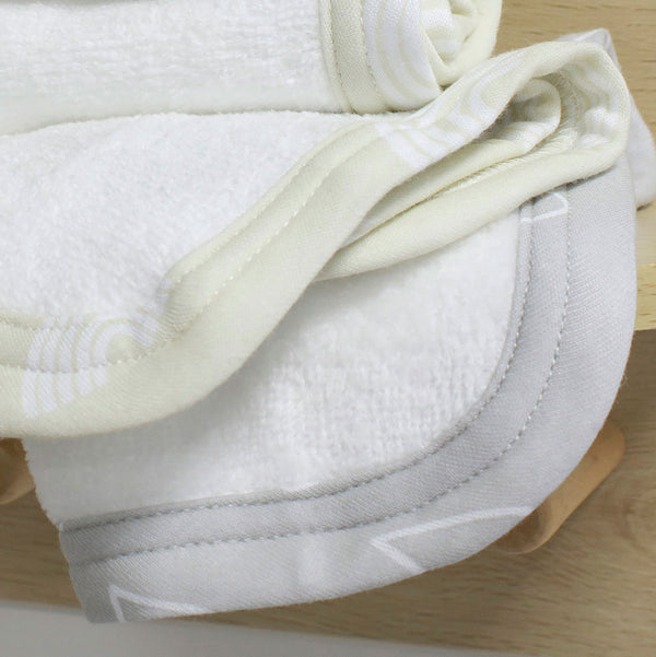 Nordic 3pk Wash Cloth Grey/Sand