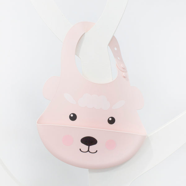 Aussie Animals 'Sheep' Silicone Baby Bib