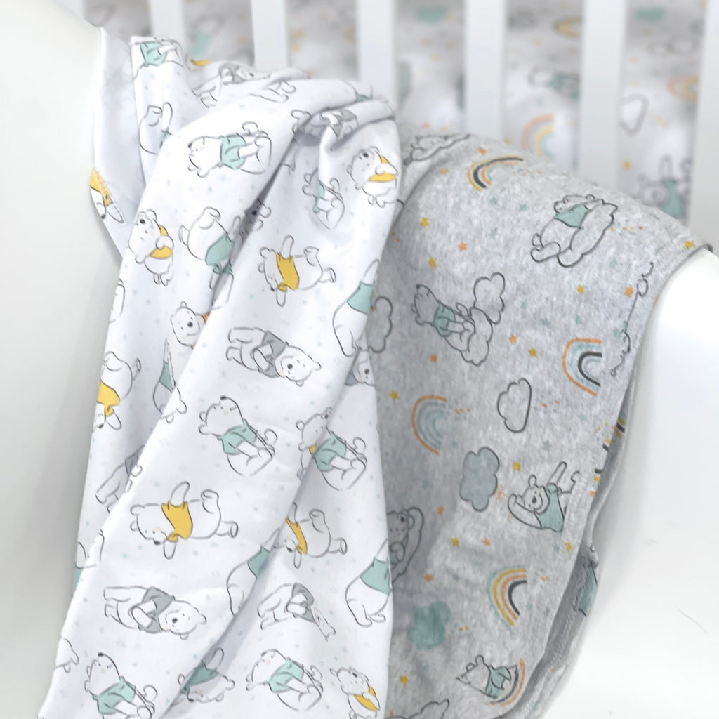 Swaddle & Baby Wraps, Jersey Stretch Swaddles Large Size Bubba Blue